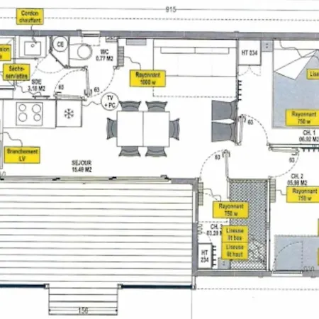 Spacieux Avec Terrasse - 8 Pers. - Api-1-52-1591 Camping *